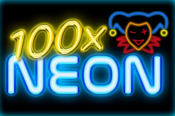 100x Neon at Here2Win Casino
