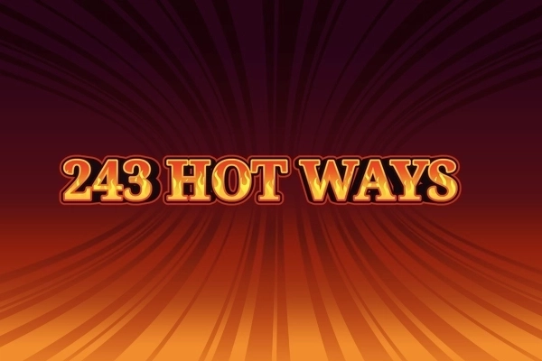 Hot Ways 243 pokie