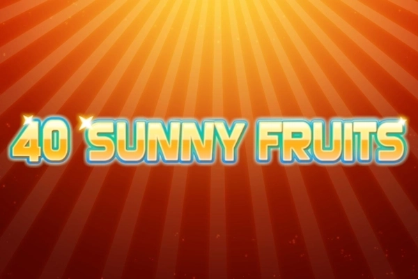 40 Sunny Fruits pokie