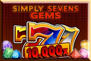 Simply Sevens Gems pokie