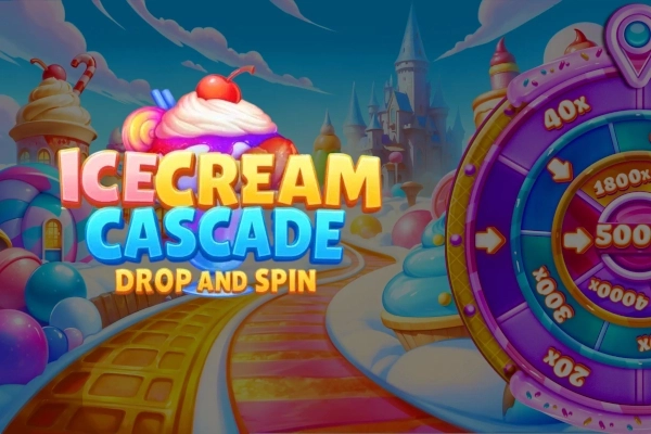 Ice Cream Cascade Drop and Spin pokie