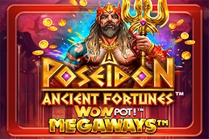 Ancient Fortunes Poseidon WowPot Megaways at Here2Win Casino