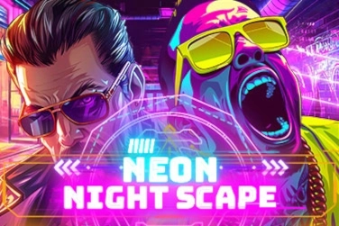 Neon Night Scape at Here2Win Casino