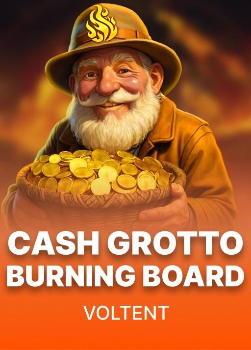 Cash Grotto Burning Board pokie