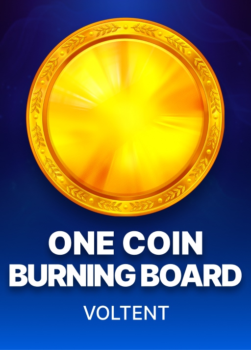 One Coin Burning Board pokie