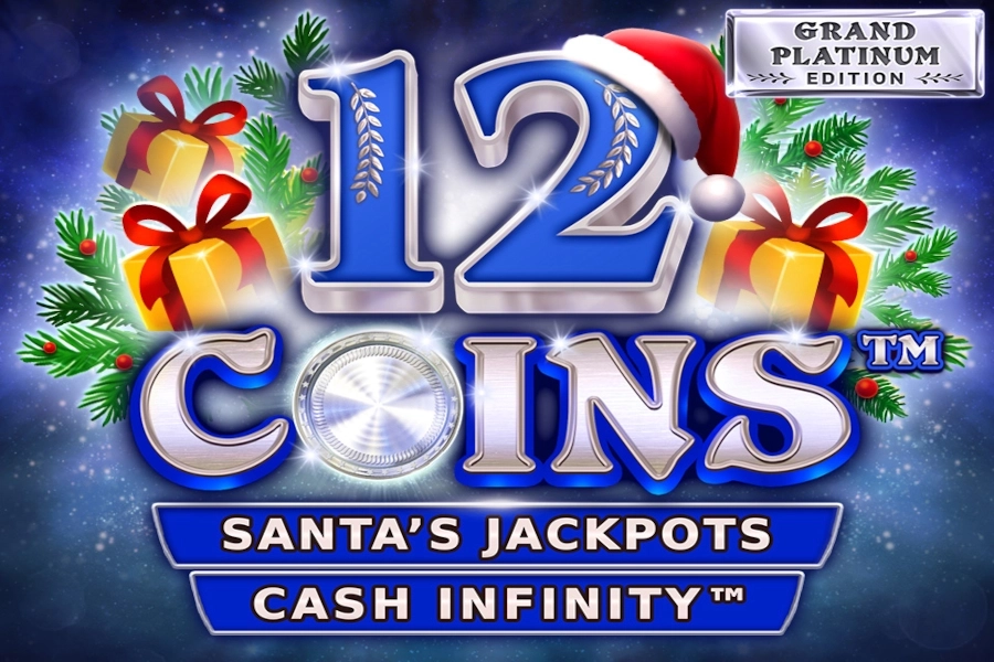12 Coins Grand Platinum Edition Santas Jackpots at Here2Win Casino