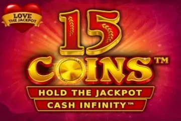 15 Coins Love the Jackpot at Here2Win Casino