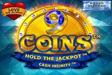 9 Coins Grand Diamond Edition Love the Jackpot pokie