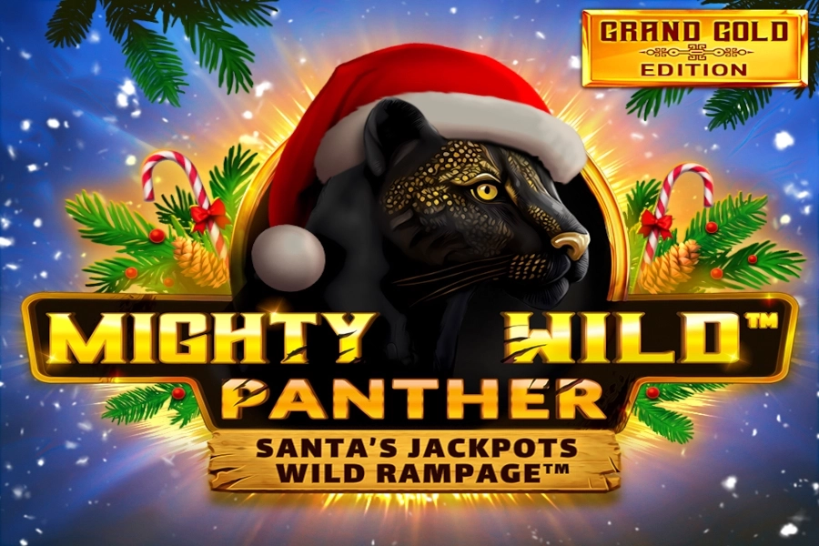 Mighty Wild: Panther Grand Gold Edition Santas Jackpots pokie