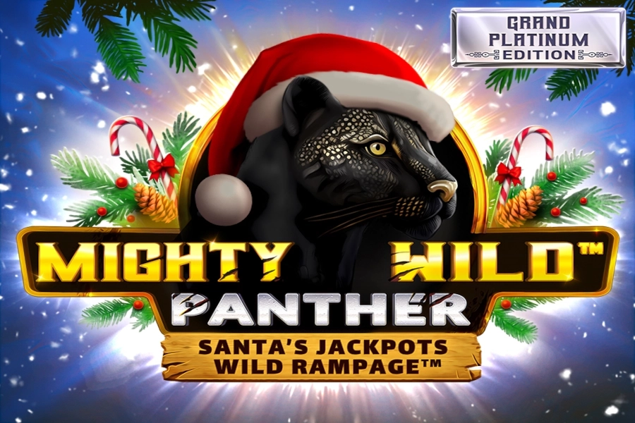 Mighty Wild: Panther Grand Platinum Edition Santas Jackpots pokie