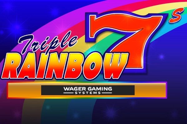 Triple Rainbow 7's pokie