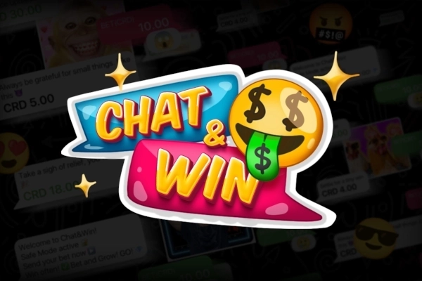 Chat & Win at Here2Win Casino