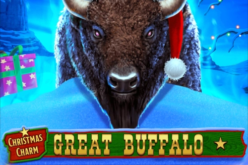 Great Buffalo Christmas Charm pokie