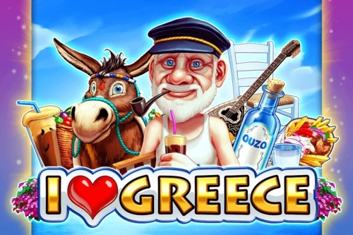 I Love Greece pokie
