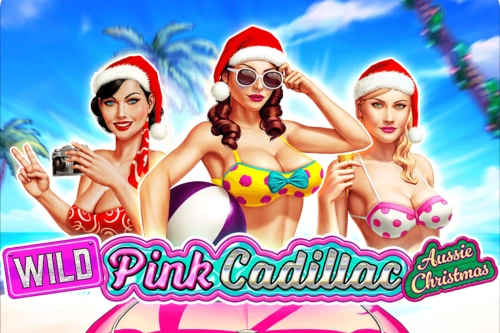 Wild Pink Cadillac Aussie Christmas pokie